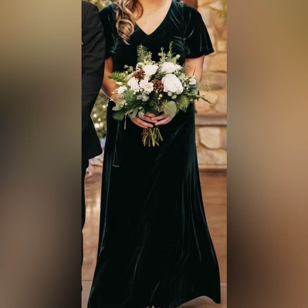 Revelry Bridesmaid Dress and Shawl
